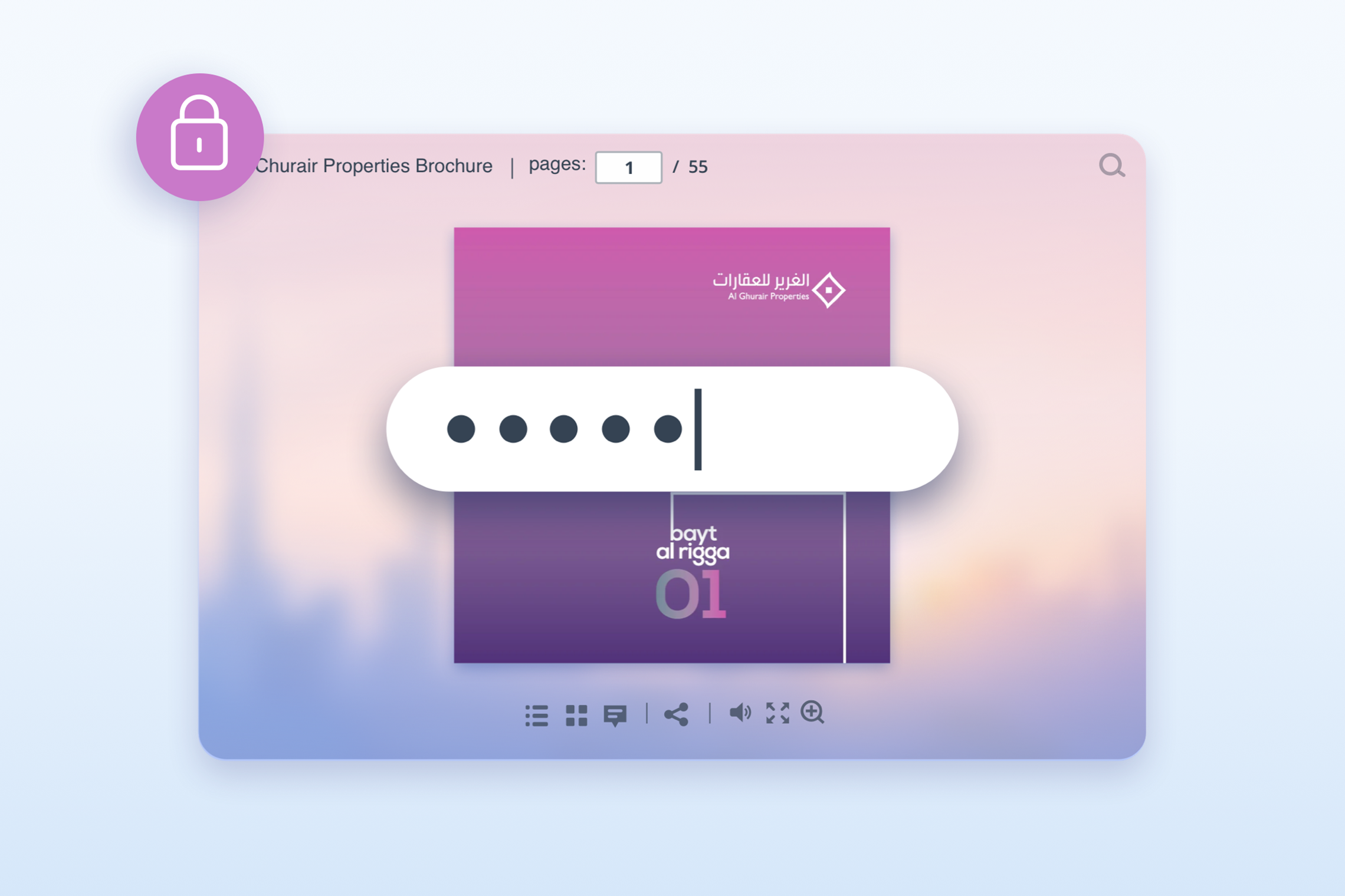 screenshot of FlippingBook Online
